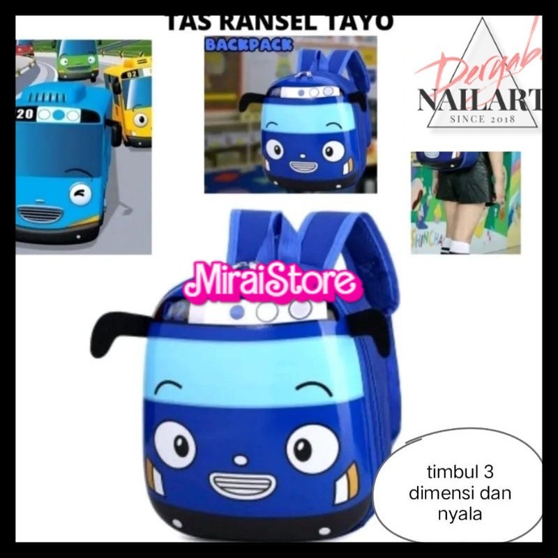 tas anak tayo/tas anak sekolah tayo/tas anak laki laki tayo/tas anak ransel tayo/tas anak tk tayo/ta