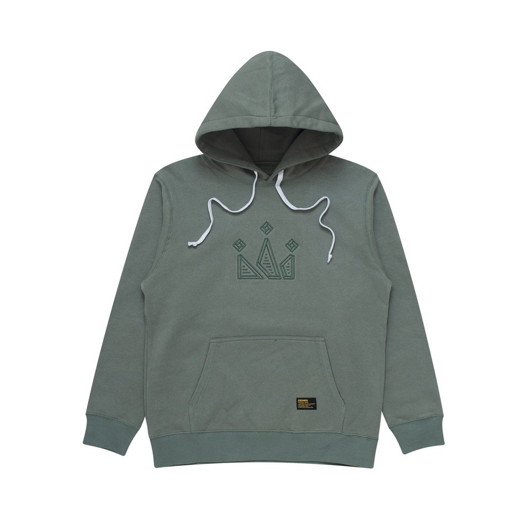 Screamous Sweater Pullover Hoodie INCA OLIVE