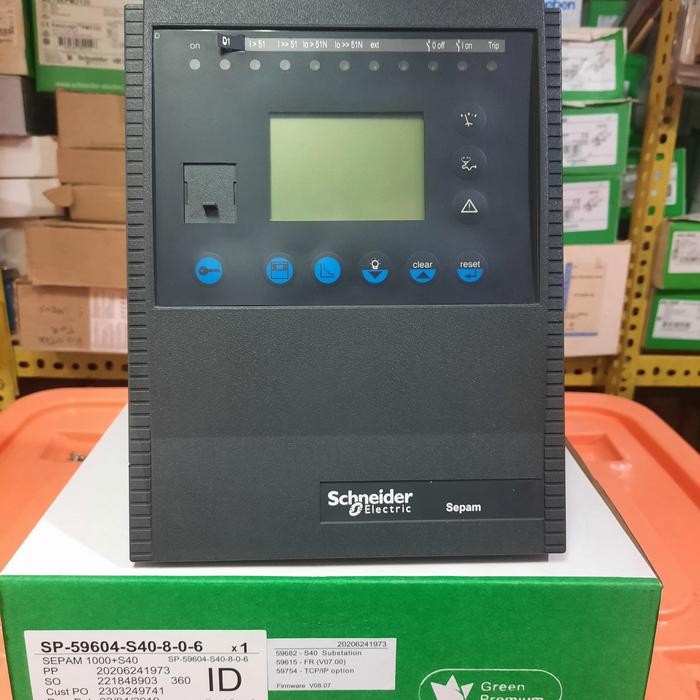 SCHNEIDER SEPAM S40 SP-59604-S40-8-0-6 SEPAM 1000+S40