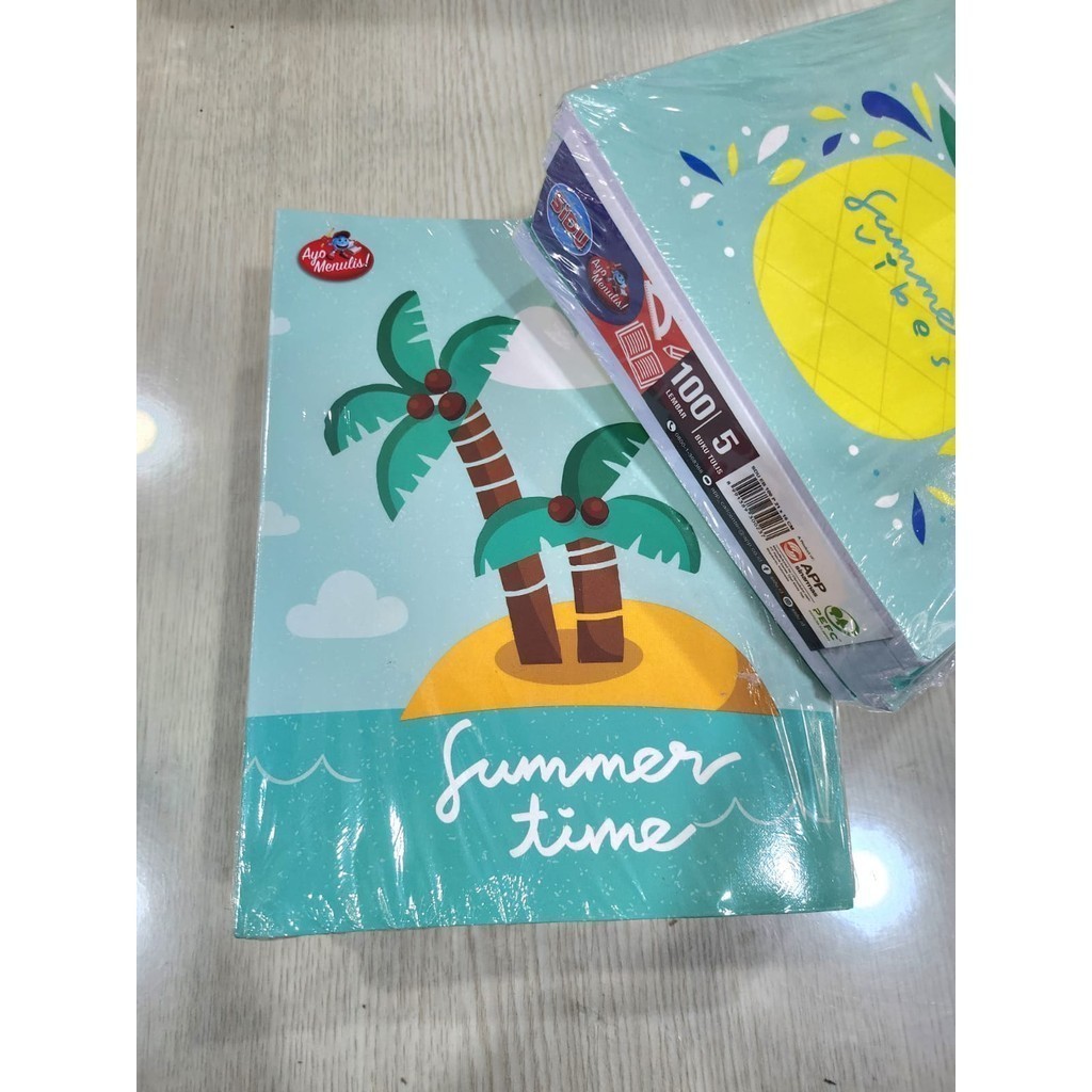 

Buku Tulis Bergaris SiDU Isi 100 Lembar Kwarto Sinar Dunia isi 5buku