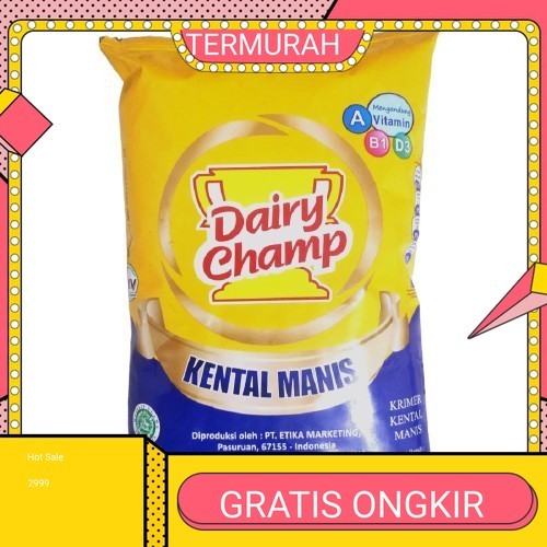 

Susu Krimer Kental Manis Dairy Champ 1 kg Refill