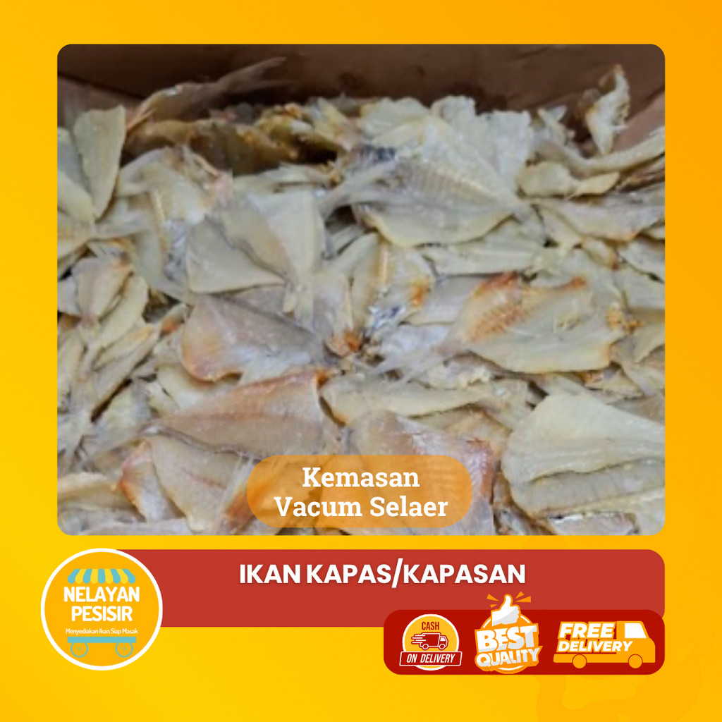 

Ikan Kapasan Kering Tanpa Pengawet Higienis dan Kualitas Premium