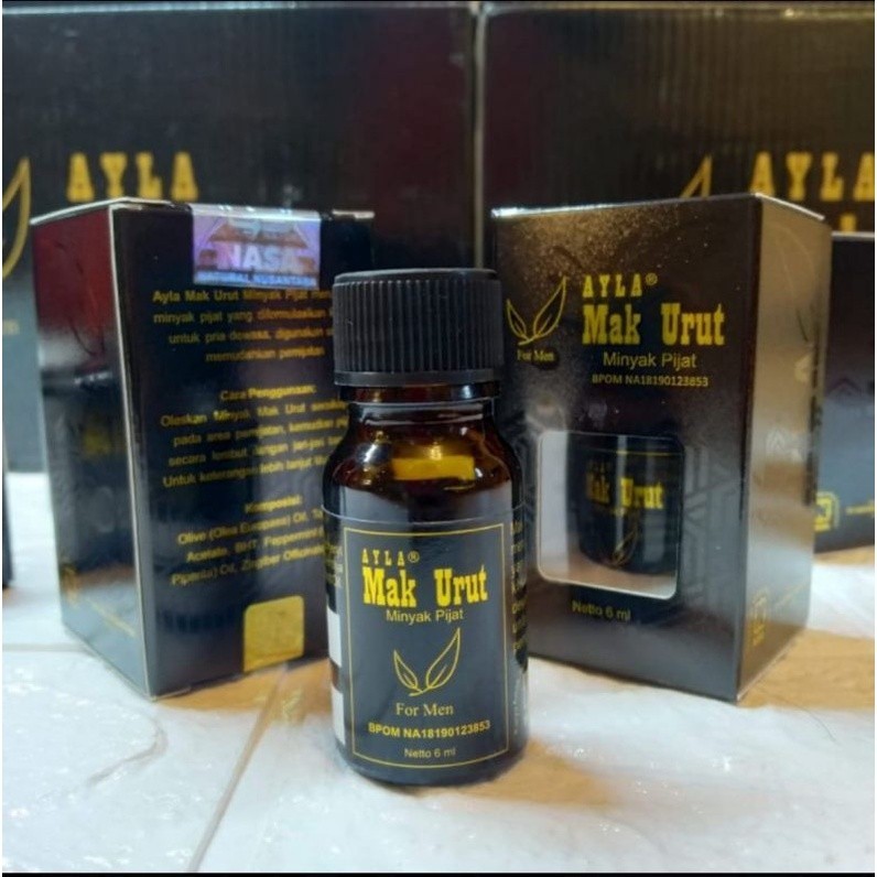 MAK URUT NASA ASLI ORIGINAL OBAT OLES MANJUR BPOM