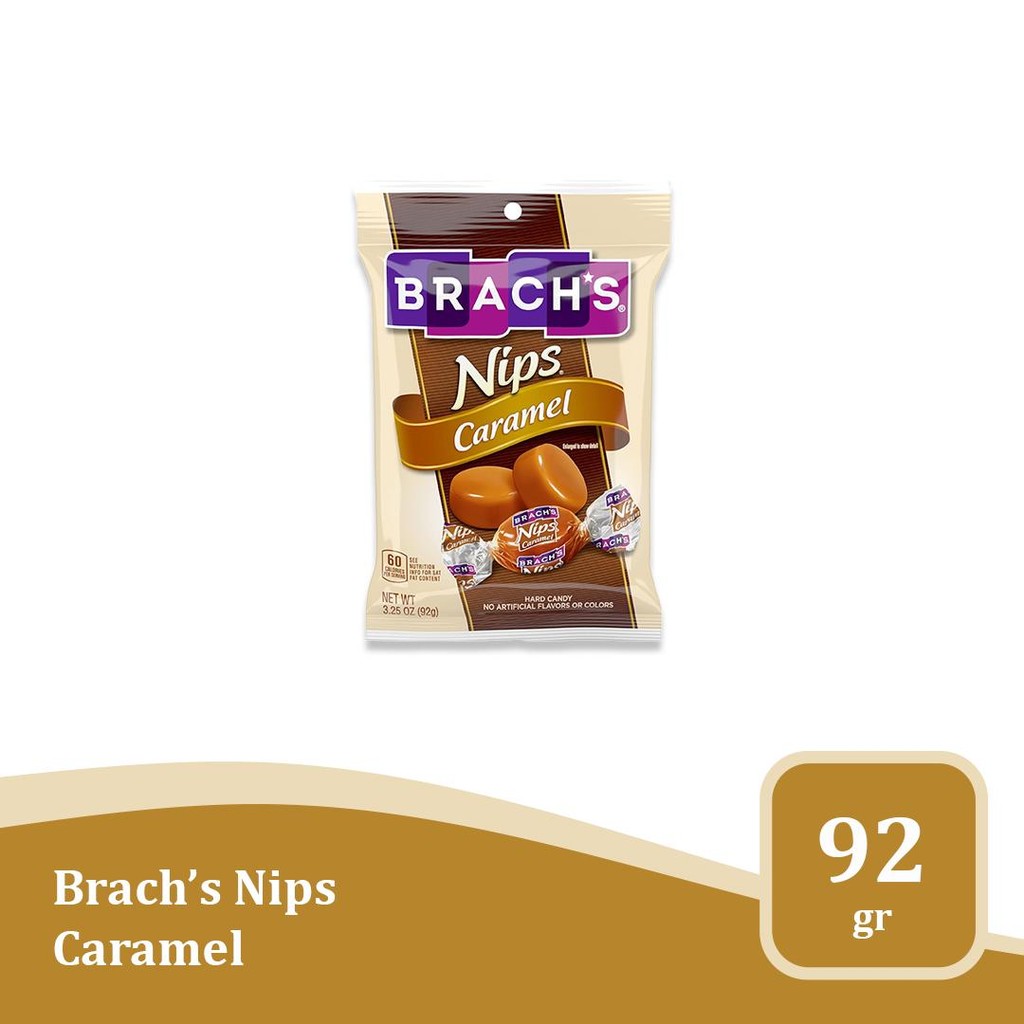 

Nips Caramel 3.25 oz - permen rasa caramel import USA