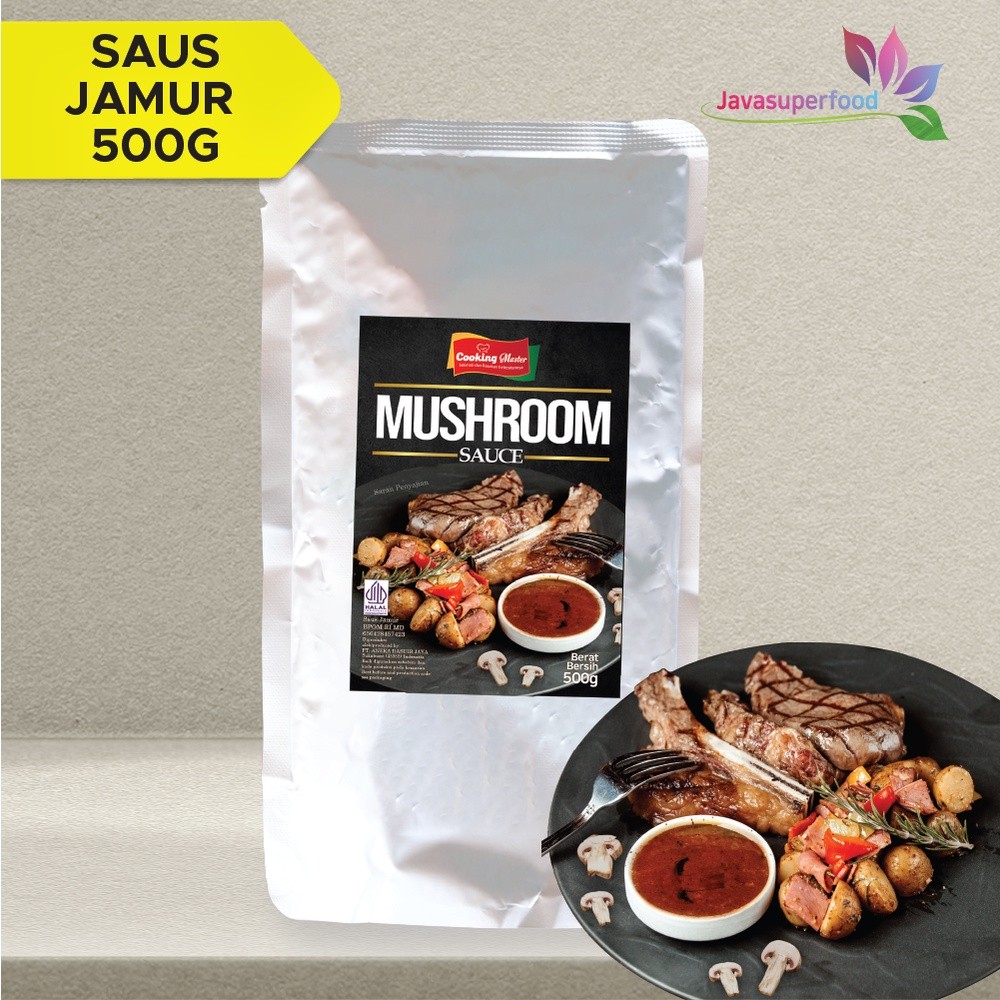 

[Halal] Saus Jamur / Mushroom Sauce Saus Jamur Mushroom Sauce 500g