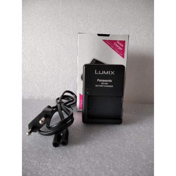 Charger Lumix Panasonic DE-A83 DE A83 Untuk Baterai Panasonic Lumix DMW-BMB9E BMB9GK BMB9CO