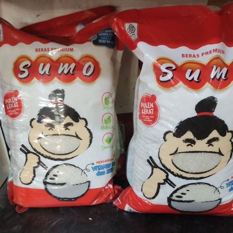 

NEW BERAS SUMO MERAH / KUNING - 5KG - SUMO MERAH / hijau toko resmi sumo