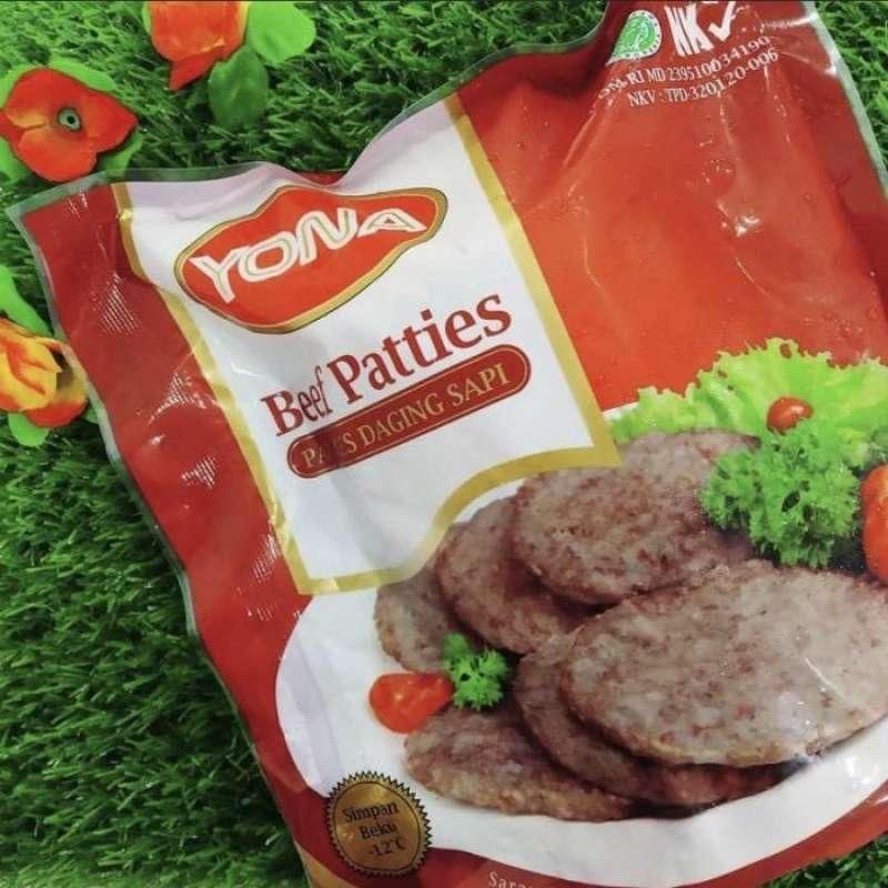 

Yona Beef Patties 500 Gr Sapi Asli Tahan Lama