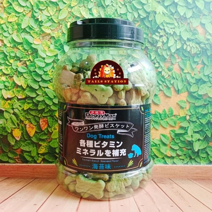 

Cemilan Snack Anjing Doggyman Ferment Biscuit Flavour 680gr Dog - Seaweed