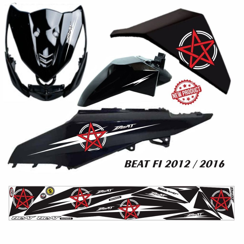 STRIPING Honda Beat F1 2012/2016 VARIASI EREN MOTIF