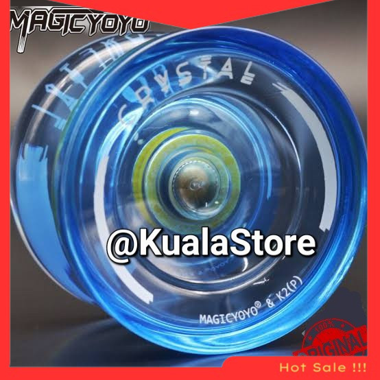 COD MagicYoyo Crystal K2 Profesional Contest Bearing Freestyle Original Yoyo Pro HQ Yoyo Kuala Store