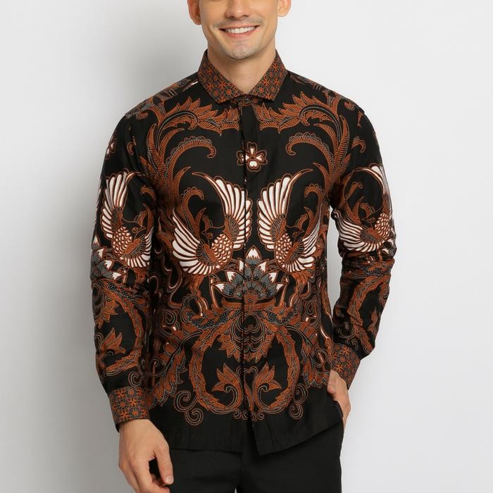 Carlos Moreno Kemeja Batik Pria - Bhamakerti - L