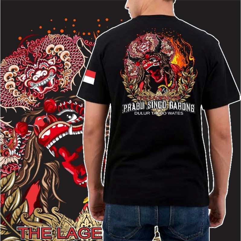 (A166) kaos barongan, kaos barong, kaos jaranan