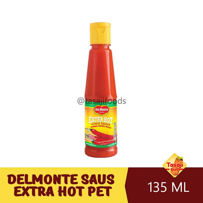 

Delmonte Extra HOT PET 135 ML - Saus Sambal Pedas Asfar Shop
