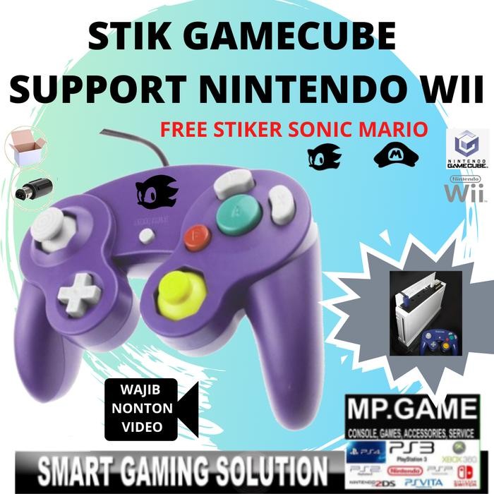 Terlaris Gamecube Stik Stick Gamecube support Wii Nintendo WII - Ungu