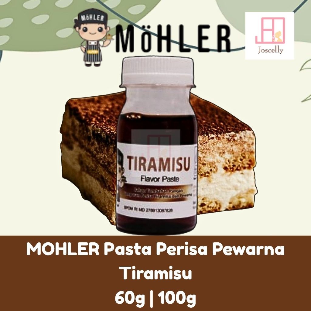 

JOSCELLY.ID MOHLER Pasta Perisa Pewarna Tiramisu