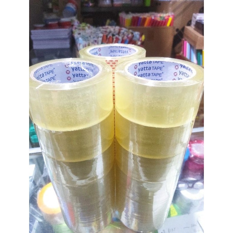

LAKBAN BENING/COKLAT TEBEL 100 YARD isi 6 rol