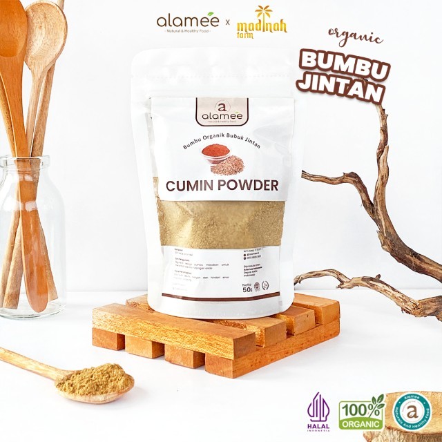 

ALAMEE Bumbu Dapur Jintan Bubuk Cumin Powder Bumbu Dapur Instan Jinten Caraway Rempah Masak 50g madinah