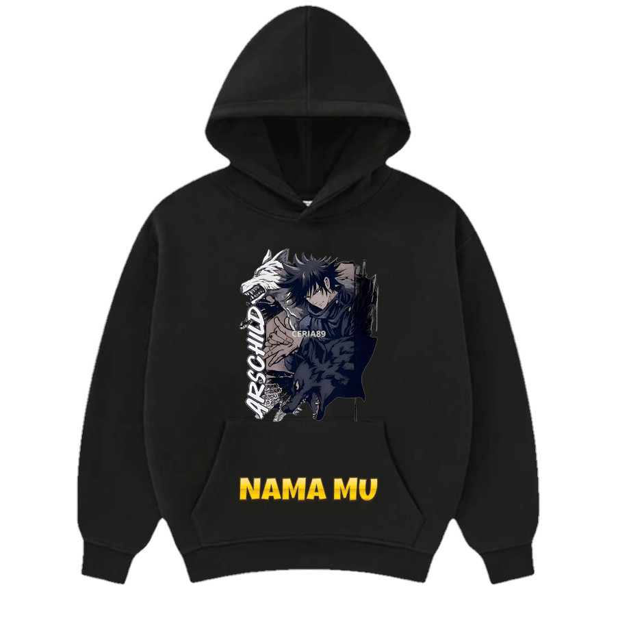 Hoodie jujutsu kaisen anak laki keychain figur komik indonesia jujitsu premium jujube