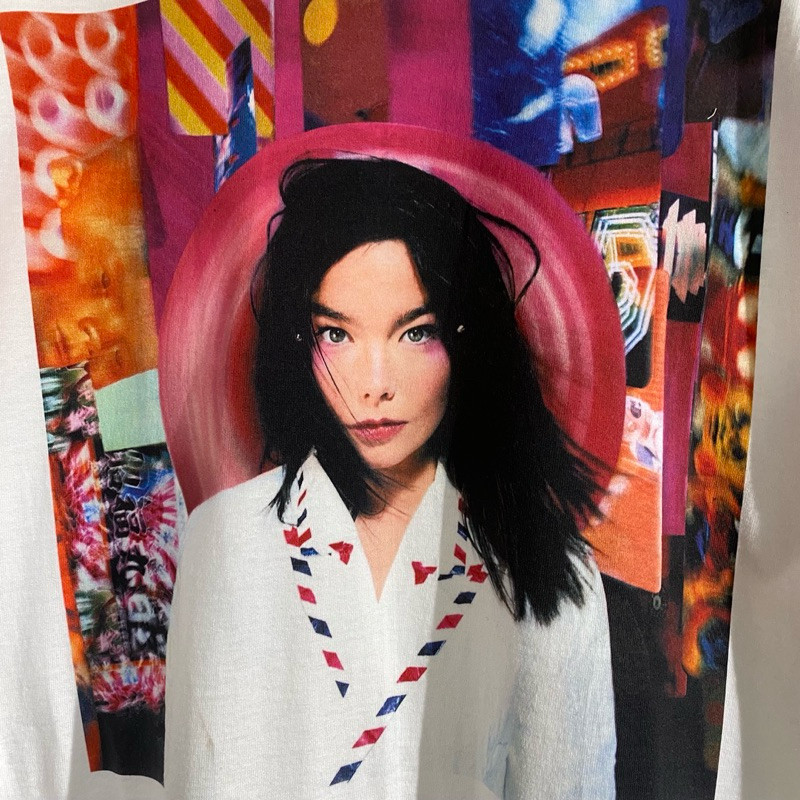 BJORK - POST 1995 TSHIRT WHITE