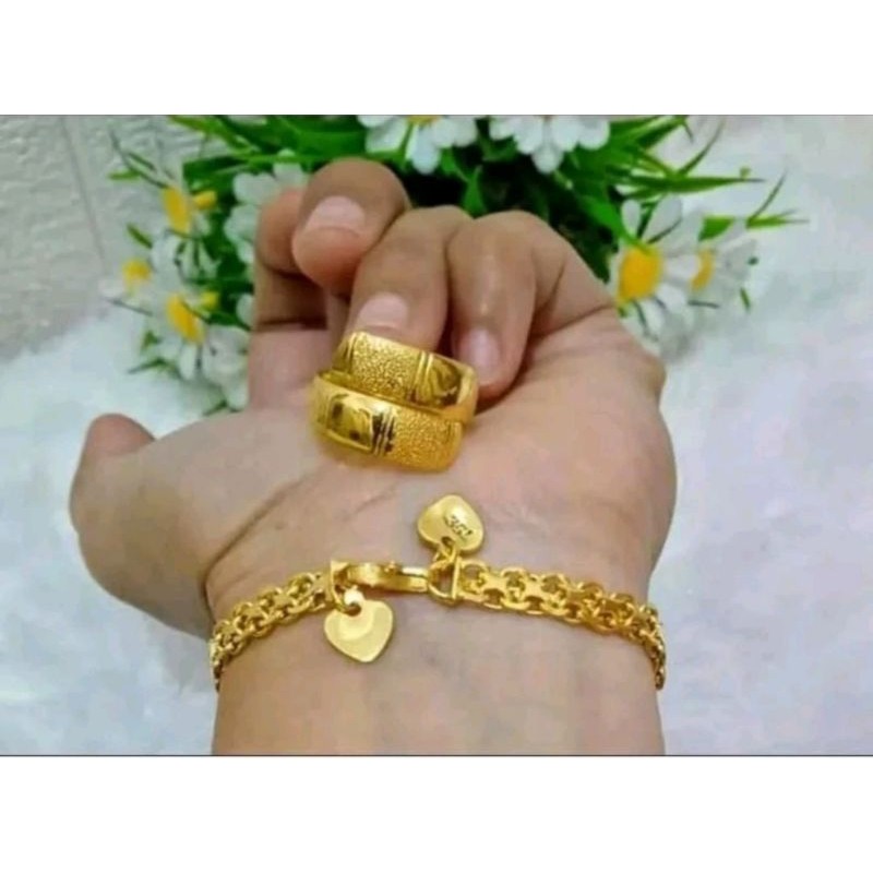 gelang koin dan cincin koin asli