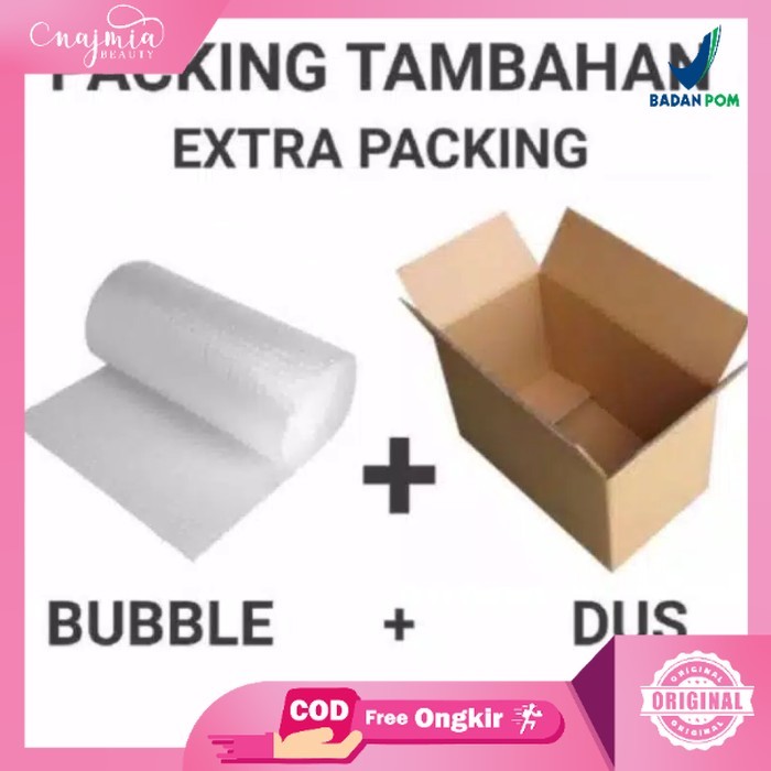 

Packing Extra Bubble Dus - Bubble Per Lembar - Kardus Kado Ucapan