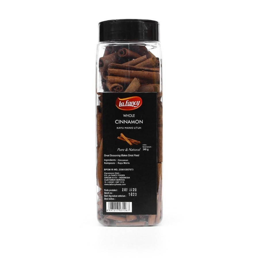 

Cinnamon Stick La Fancy / Kayu Manis Utuh La Fancy - 340 Gram