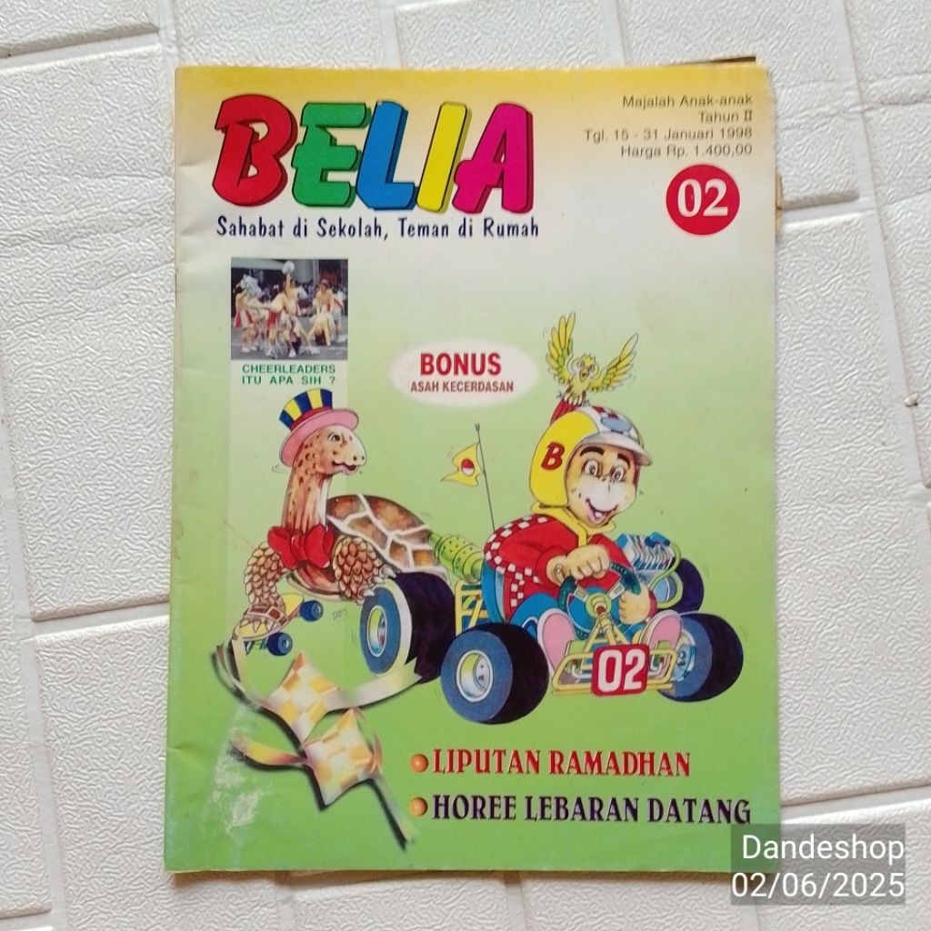 Belia - Majalah Anak-Anak Bekas BUKUGRAFI