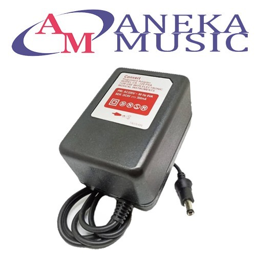 Adaptor Guitar Effect Convert 9V Behringer, zoom,Boss, Joyo,Korg,Vox,Nux,dll (semua merk efek gitar)