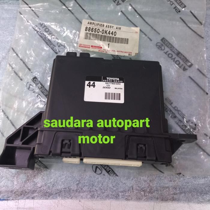 ECU COMPUTER KOMPUTER AMPLIFIER AC REBORN,VRZ.HILUX 88650-OK440..ASLI