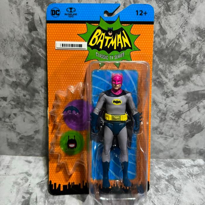 Mcfarlane Toys Action Figure Dc Retro Radioactive Batman 66