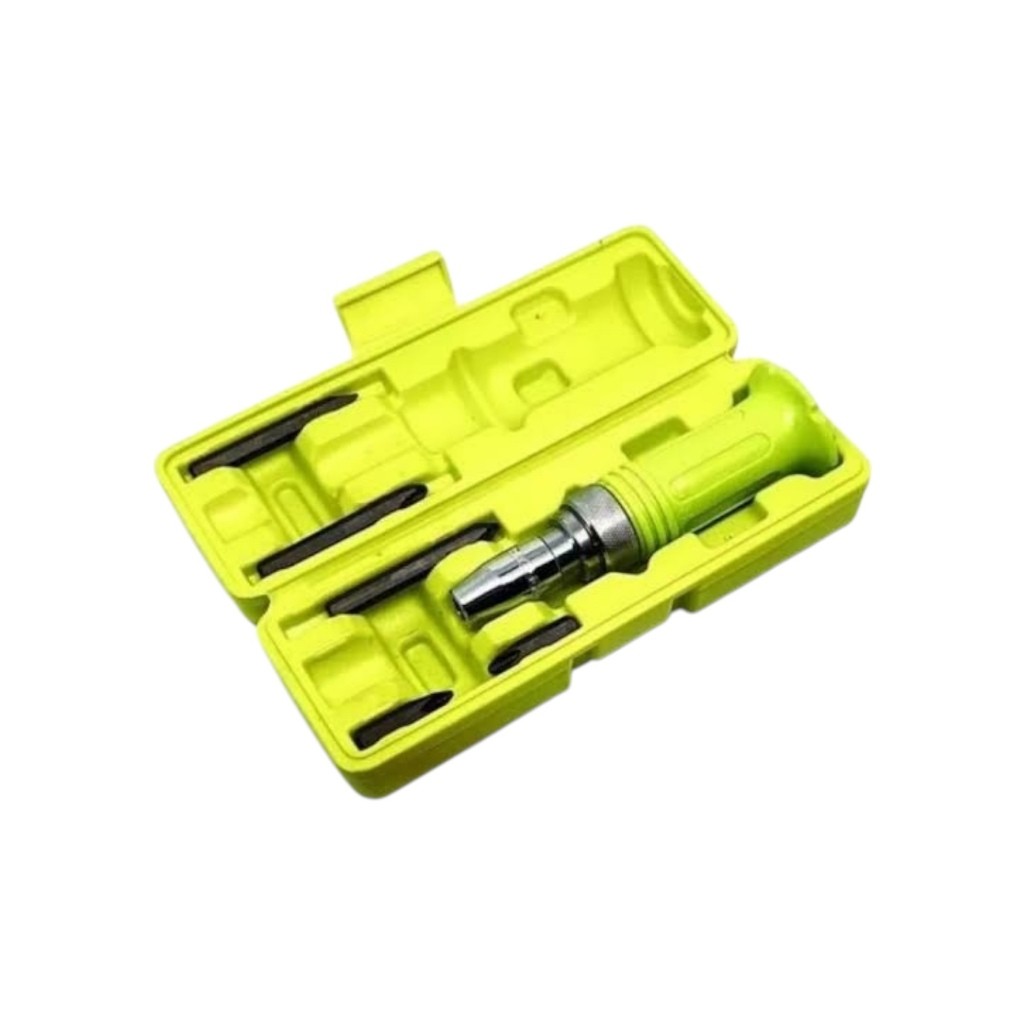 Obeng Ketok Putar PRESCOTT – Set 5 Pcs Kunci Baut Bandel