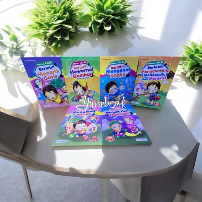 Paket 6 Buku Materi PAUD TK SD - Lingkar Media