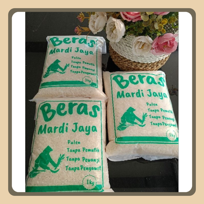 

Beras Kemasan 1kg/Beras Segar dari Selepan/Beras Hasil Panen