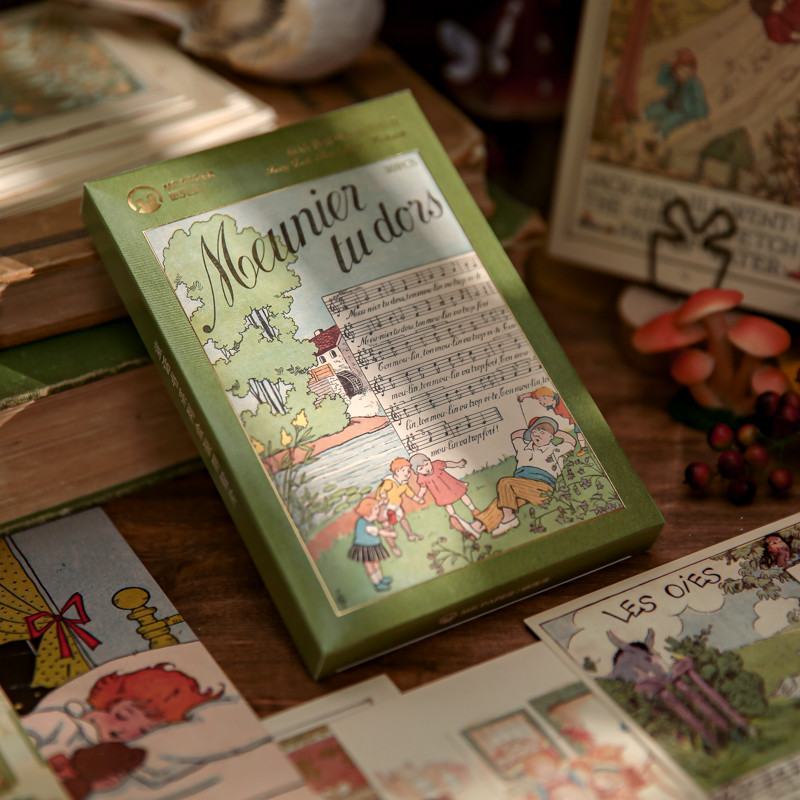 

30 Cartoon English Story Illustration Postcards Exquisite Wall Decoration Cards Birthday Cards And Gifts For Friends And Family