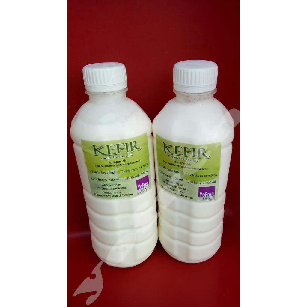 

Plain Kefir Susu Kambing (500 ML)