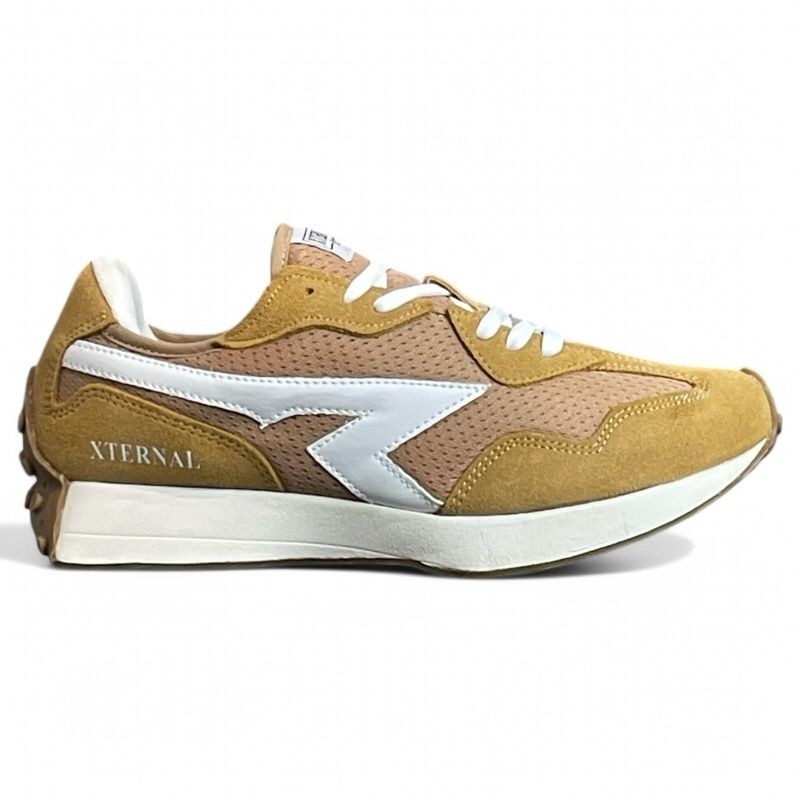Sepatu XternalStepSure - Sneakers Maxima Khaki