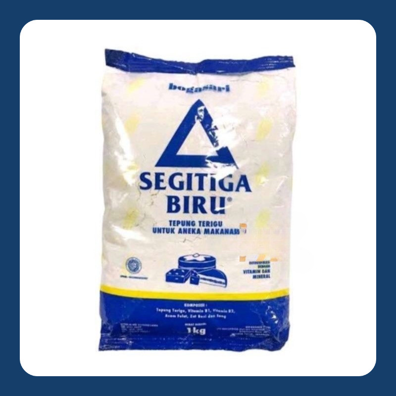 

️MUMTAAZZTORE️ BOGASARI TEPUNG SEGITIGABIRU 1KG