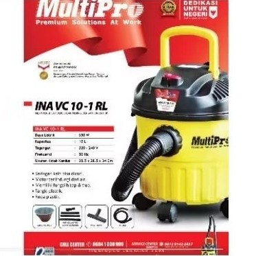 VACUUM  CLEANER  VACUM MULTIPRO 10 LTR