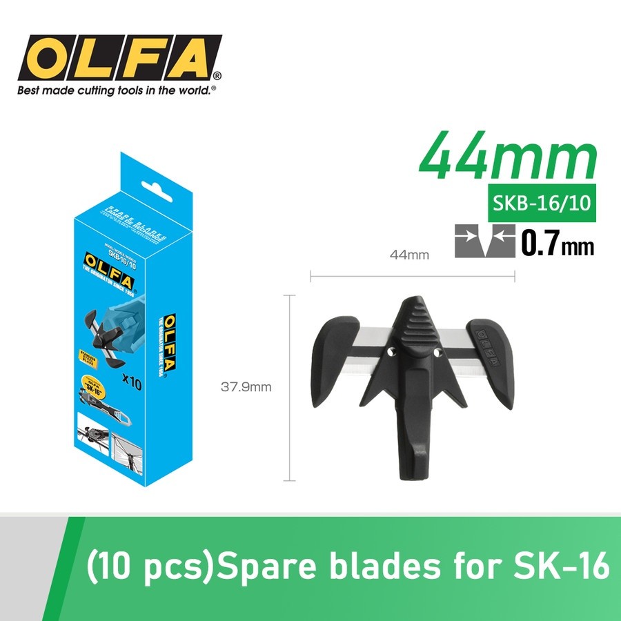 

OLFA SKB-16 Refill Pisau Cutter SKB-16/10 (10pcs/pack) Spare Blade for SK-16