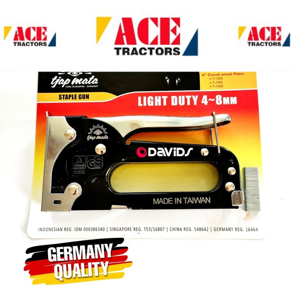 

Staples Tembak Gun Tacker Stapler Setaples Seteples Straples Cap Mata