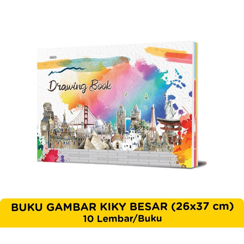 

GAM Buku Gambar Besar (Uk. 26 x 37 cm) - 1 Buku