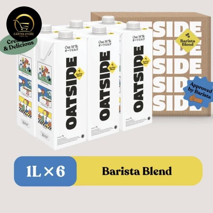 

OUTSIDE Oat milk Barista Blend 1 Ltr x 6 pcs (1 Box)