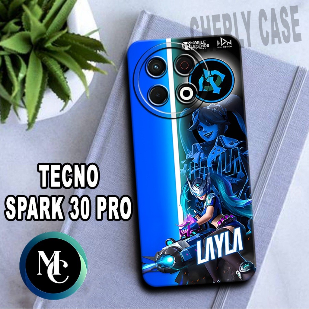 CC31/ Softcase karet lentur untuk TECNO SPARK 30 PRO/Motif GAME/case TECNO SPARK 30 PRO/kesing TECNO