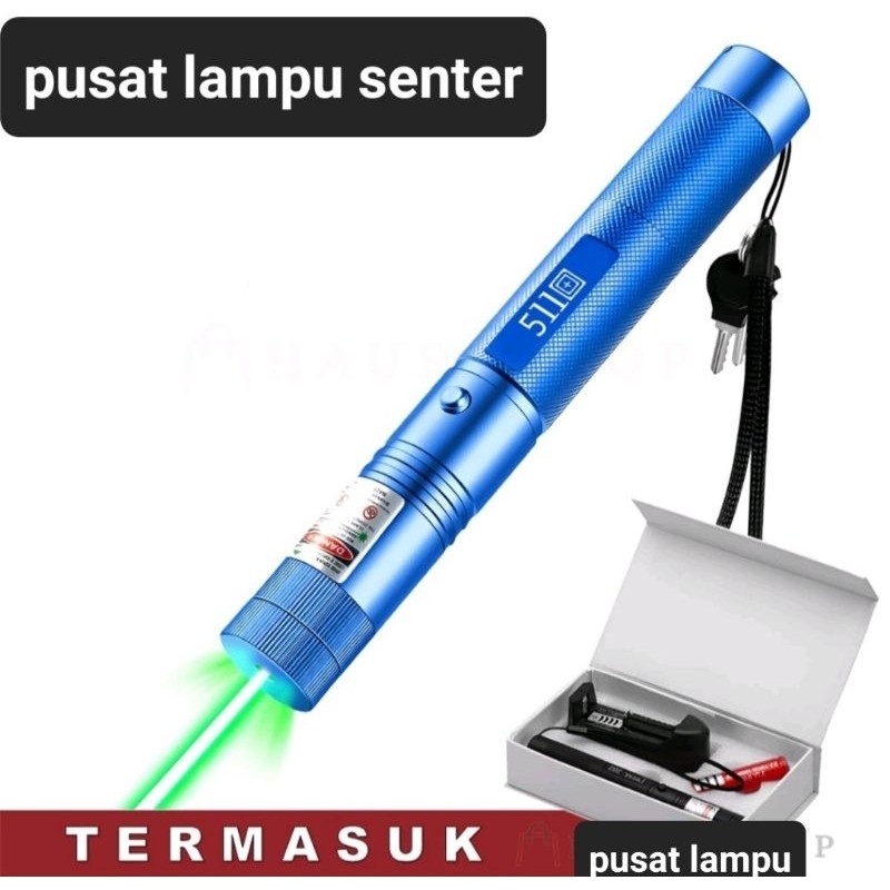 LASER  511 303 (ORIGINAL) laser pointer persentasi laser hijau jarak jauh