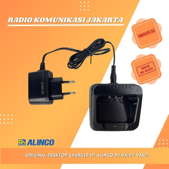 Original Ori Desktop Charger Carger Carjer HT Alinco DJ VX10 VX50 O like