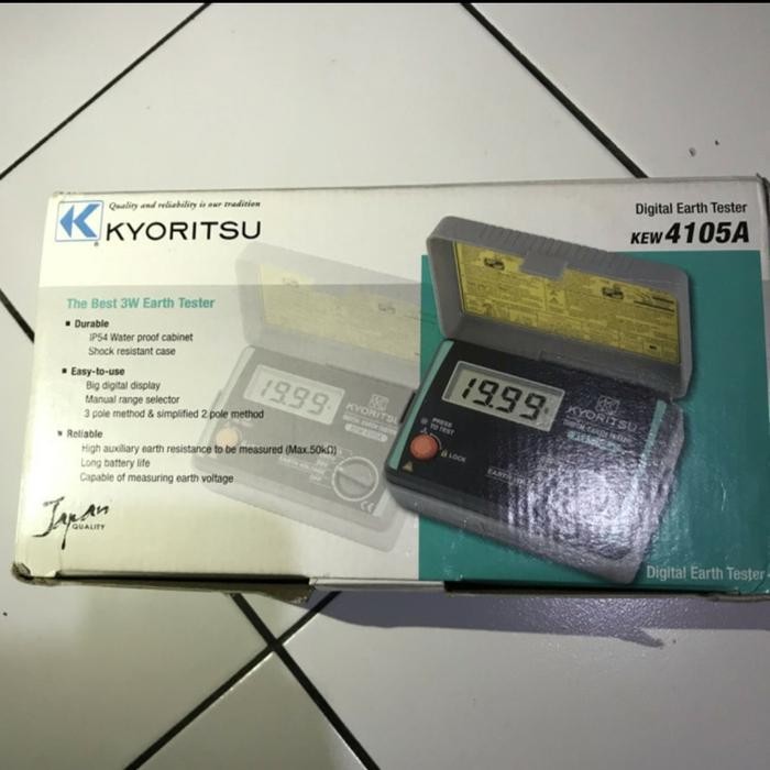 Kyoritsu 4105a Mager Grounding tester 4105a Original New