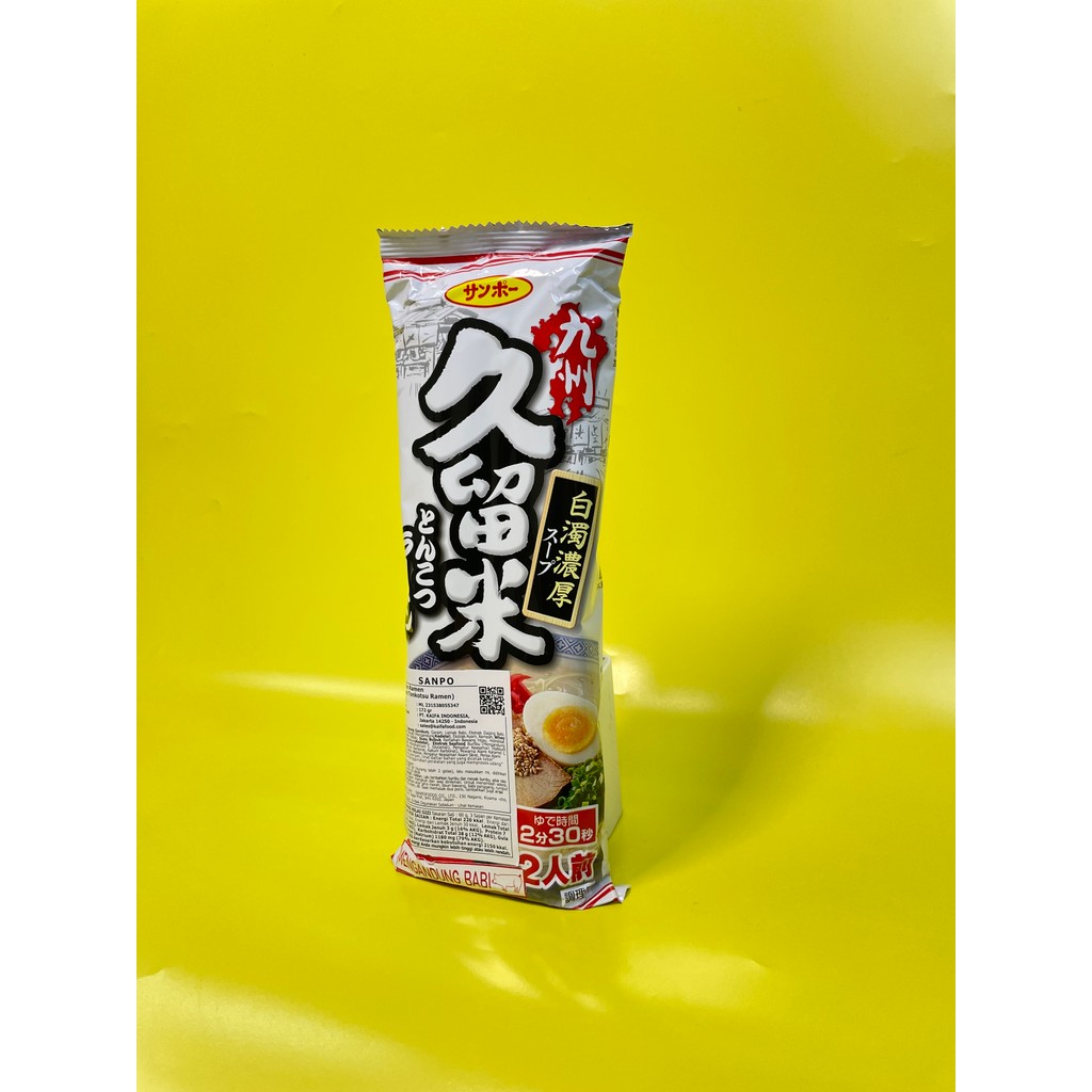 

KONBINI JEPANG - Sanpo Kurume Tonkotsu Ramen 172gr (Non-Halal)