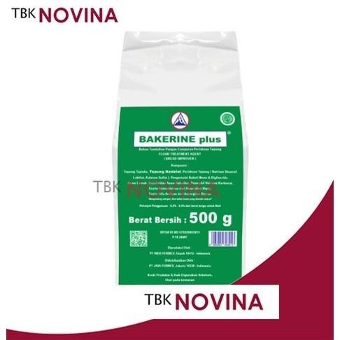 BREAD IMPROVER BAKERINE PLUS / Bread improver donut pelembut roti - 500gr