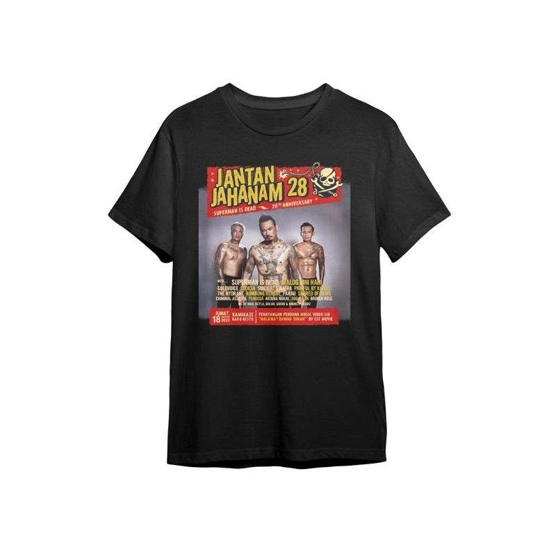 SID MERCH| KAOS| JANTAN JAHANAM| SID JJ28 BK